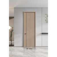 Porte d'usine best-seller Portes en bois véritables portes doubles pour les maisons