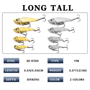 เหยื่อตกปลา War God Full Swimming Layer Metal VIB Spinnerbait แบบแข็ง พร้อมระบบสั่นสะเทือนเลียนแบบการว่ายน้ำ - Product Image 3