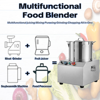Op Maat Gemaakte Leverancier 15l Verwerking Harde Groente Fruit Vlees Notenhakselaar Heavy Duty Blender