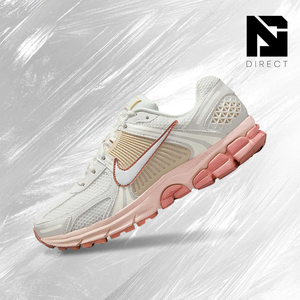Wmns Air Zoom Vomero 5 'Particle Beige <strong>Terra</strong> Blush' Women Running Shoes Mesh Breathable Lace-Up Sport Sneakers - Product Image 1