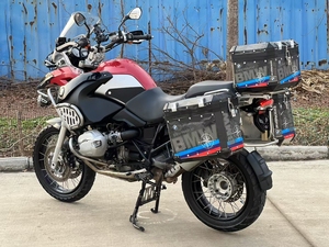 <span class=keywords><strong>Moto</strong></span> de tourisme <span class=keywords><strong>BMW</strong></span> GS1200ADV 1200cc d'occasion, système de bagages complet, poignées chauffantes, modèle de tourisme longue distance, moteur Boxer - Product Image 2