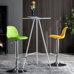 Nhà Máy Bán buôn thanh phân và nhà hàng Bộ ghế nhà bếp PU da Xoay thanh phân thanh ghế - Product Image 2