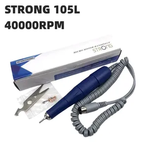 Ponceuse à ongles électrique professionnelle 35K STRONG 105L 102L H37L1 H200 Lab Polish Handle 210 90 204 Marathon en acier inoxydable - Product Image 3