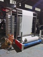 Système de tissage circulaire à grande vitesse et à économie d'énergie à 6 navettes pour la production de sacs tissés en PP et HDPE