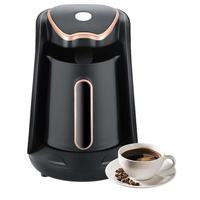 Machine à café turque, cafetière électrique avec boîtier en plastique, capacité de 3 à 5 tasses, cafetière électrique compacte