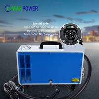 CCS1 CCS2 CHADEMO GBT Personnalisé 30kw Sans Condensation Wi-fi BLE 4G LAN Support Mobile Portable EV DC Chargeur Rapide Avec Batterie