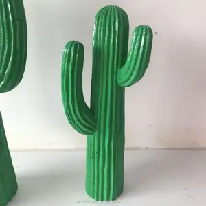 Artificial Outdoor Display Cactus Statues Cactus Window Display Props
