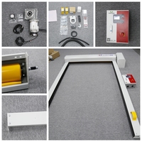 Porte intérieure à grande vitesse en PVC HSD-180 Design assez moderne pour l'atelier de peinture Porte à volets roulants coupe-vent et finie