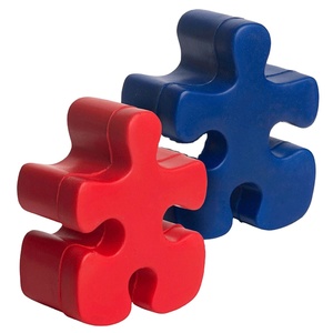 Juguetes de Espuma de PU con Logotipo Personalizado, Piezas de Rompecabezas para Aliviar el Estrés, Juguete para Reducir la Presión, Regalos Corporativos Económicos - Product Image 1