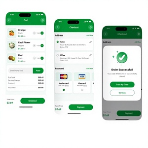 Application de livraison d'épicerie qui connecte les clients, les magasins et les livreurs pour des achats faciles, un suivi en temps réel et des paiements sécurisés. - Product Image 1