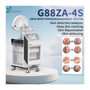 Machine faciale à oxygène 10 en 1, 7 couleurs LED PDT, masque à oxygène musical, hydra-dermabrasion, nettoyage en profondeur, rajeunissement de la peau - Product Image 6