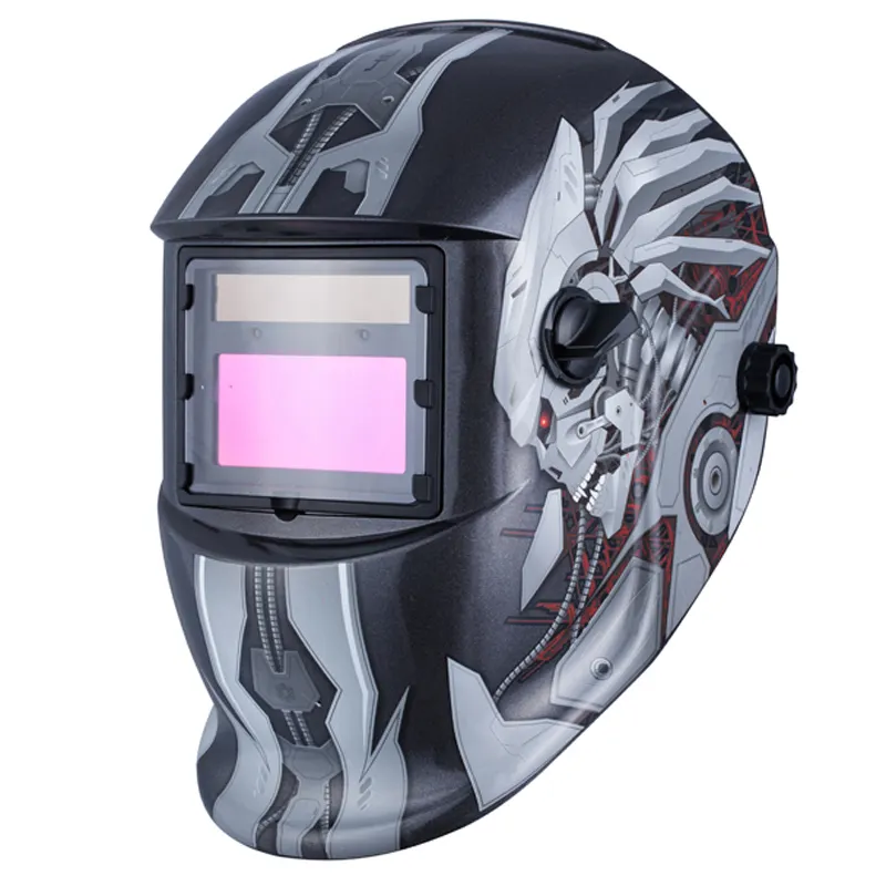 TRQ Pro Solar Auto Darkening Welding Helmet Arc Tig Mig Mask Grinding Welder Mask