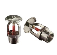 Sprinkler Kebakaran Katup Hijau dengan Nosel Semprotan Sprinkler Bola Kaca