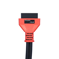 Cable Adaptador Autel Chrysler 12+8 Red Star para MS908 MS906 MaxiSys Pro Launch X431 Jeep Dodge Maserati, Conector de Diagnóstico