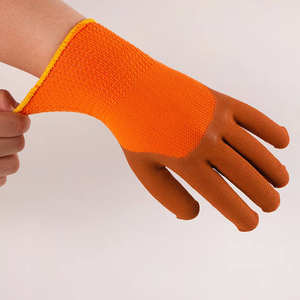 قفازات أمان عالمية مضادة للانزلاق، قفازات مغموسة بالمطاط السميك، قفازات صناعية مقاومة للاهتراء، قفازات عمل شديدة التحمل - Product Image 4