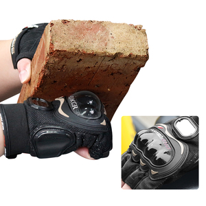 Logotipo personalizado Colores Exterior Antideslizante Deportes <span class=keywords><strong>Verano</strong></span> Motocicleta <span class=keywords><strong>Guantes</strong></span> Medio dedo <span class=keywords><strong>Guantes</strong></span> de ciclo para montar en bicicleta - Product Image 4