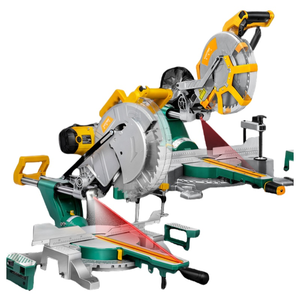 IndustrialGrade Woodworking Panel <b>Saw</b> Sliding Miter <b>Saw</b> with Induction Motor <b>Bench</b> Top Model - Product Image 3