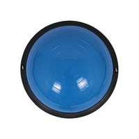 Ballon d'équilibre en PVC avec poignées sur chaque côté, pour l'entraînement du tronc et de l'équilibre à la maison ou en salle de sport ; équipement pratique pour le Pilates et le yoga