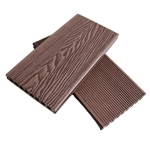 Hiện đại chống trượt không thấm nước chống cháy thân thiện với môi bảo trì thấp WPC <span class=keywords><strong>decking</strong></span> 3D Tường Bảng điều khiển ngoài trời bên ngoài nhà - Product Image 4