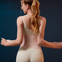 Ceinture de compression post-partum pour le contrôle du ventre, en tissu polyester, pour la récupération après césarienne