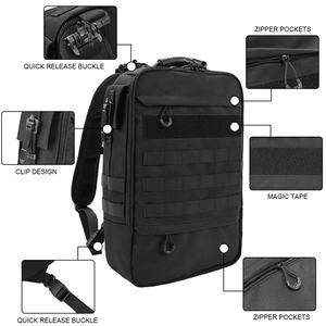 Sac à dos tactique, sac de travail Molle, sac à dos de jour pour les voyages, la randonnée, la chasse, les sports de plein air - Product Image 4