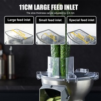 Rallador eléctrico de queso, máquina de cortar comida de cocina, trituradora, picadora, rallador automático para verduras, zanahorias, repollo
