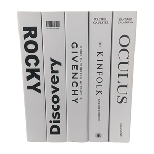 Custom Open Luxury Premium Leather Designer Storage Box Faux Vintage Books For Decorating