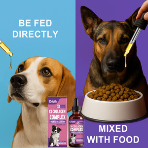 อาหารเสริมคอลลาเจนสำหรับสุนัข 5X ขนาด 60 มล. ช่วยเพิ่มความยืดหยุ่นของข้อต่อ เสริมสร้างความแข็งแรงของกระดูก บำรุงผิวหนังและขน ผลิตโดยผู้ผลิตโดยตรง ขายดี รับผลิตแบบ OEM - Product Image 5