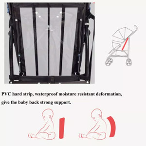 JXB Luxury <strong>Buggy</strong> One Hand Folding New Arrival Baby Carriage Designer Kids Lightweight 4-Wheel <strong>Foldable</strong> Stroller 20KG Load - Product Image 4