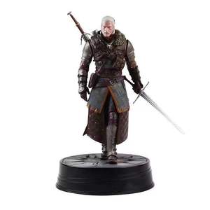 Figurine PVC <span class=keywords><strong>Witcher</strong></span> 24 cm, modèle de figurine de film et d'anime, jouet de collection, chasseur NECA <span class=keywords><strong>Geralt</strong></span> de Rivia, <span class=keywords><strong>Witcher</strong></span>, boîte colorée - Product Image 1