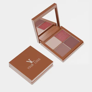 Palette d'ombres à paupières foncées imperméables à haute pigmentation en gros, longue durée, fini mat et scintillant, poudre de <span class=keywords><strong>maquillage</strong></span>, OEM ODM, vente en gros d'usine - Product Image 2