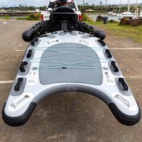 Planche de sauvetage gonflable Drop Stitch en promotion, portable, haute capacité de charge, remorquable pour jet ski