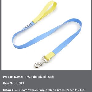 Fabricante de alta calidad, lujo, venta al por mayor, hebilla de Metal, entrenamiento ajustable, impermeable, Martingala, logotipo personalizado, <span class=keywords><strong>Collar</strong></span> de perro mascota de PVC - Product Image 3