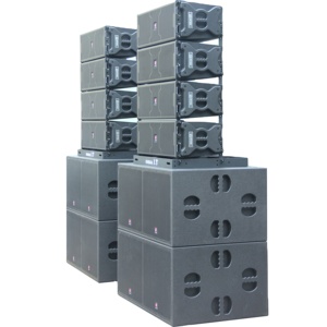 Sistema de Sonido con Altavoz Dual de 10 Pulgadas para Interiores y Exteriores, 2500W de Potencia, Carcasa de Madera y Conexión en Línea - Product Image 6