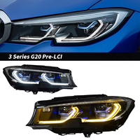 Phares de voiture pour BMW G20 G28, phares LED 2018-2021, 325i 320i, feux de jour, clignotants, feux de route, projecteur laser