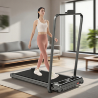 YUNPAO Tapis de course de gymnastique pliable personnalisable Tapis de marche électrique commercial avec affichage LED pour Offre Spéciale d'exercice cardio à domicile