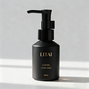 Set di Bottiglie in Vetro Ambrato con Pompa Dorata 30ml 60ml 100ml per Lozioni, Creme, Prodotti Skincare, Siero e Olio con Contagocce - Product Image 6