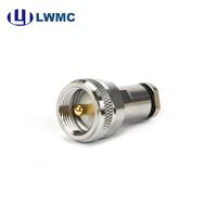 Connecteur mâle UHF LWMC à pince pour câble LIR240 et 5mn, VSWR 1.2 max.
