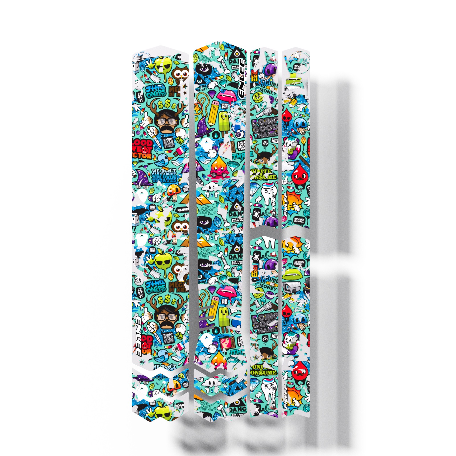 C1 dessin animé vert