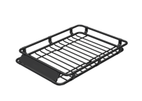 Übergroßer Stahl-Dachgepäckkorb für Schwerlast, Universell Passend für SUV, Pickup-Truck, Jeep, 100kg Tragkraft, Einfache Montage, Schwarz ROAHTRIP