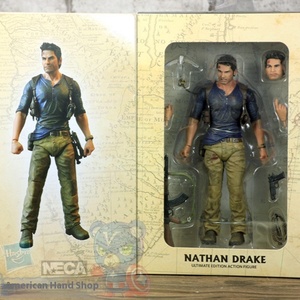 Figurine d'action en plastique de 7 pouces Nathan Drake de Uncharted 4 Thieves End, modèle de jouet électronique fait main - Product Image 3