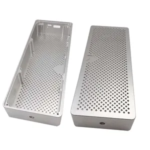 Customized cnc machining rapid prototyping milling drilling aluminum housing parts aluminum enclosure