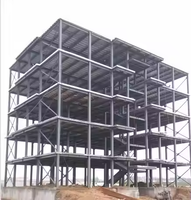 Bâtiment commercial préfabriqué en structure acier multi-étages pour bureaux et supermarchés
