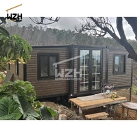 Maison 2 chambres à coucher Conteneur consommable de luxe australie extensible pliable tiny home casa pas cher 3 préfabriqué