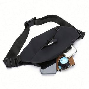 Sac de taille multifonctionnel en PU pour homme, sac de poitrine pour sports de plein air et voyage, sac bandoulière décontracté - Product Image 6