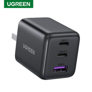 Cargador UGREEN GaN de 30W Tipo USB C con 3 Puertos de Carga Rápida Cargador de Pared 2C1A para Teléfono <span class=keywords><strong>Samsung</strong></span> <span class=keywords><strong>Galaxy</strong></span> S25/S24 iPhone 17 16 - Product Image 1
