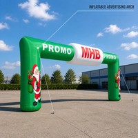 Arche gonflable personnalisée pour les agences de publicité, porte d'entrée avec logo personnalisé pour les événements en plein air et la promotion de la marque