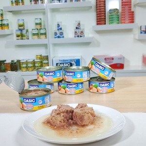 Tonno in Scatola di Alta Qualità 170g, Pezzi Piccanti in Salsa di Pomodoro, Triplamente Lavato, HORECA, OEM - Product Image 4
