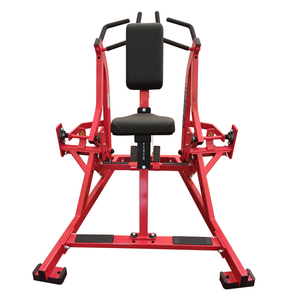 เครื่องออกกำลังกายเชิงพาณิชย์ รุ่น K2002 สำหรับบริหารหลังส่วนล่าง แบบใช้แผ่นน้ำหนัก พร้อมฟังก์ชั่นพายเรือและบริหารกล้ามเนื้อหน้าอก - Product Image 1