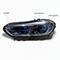 Pour BMW G05 Phare Adaptatif Laser Bleu LED Lampe Avant 2019 2020 2021 2022 2023